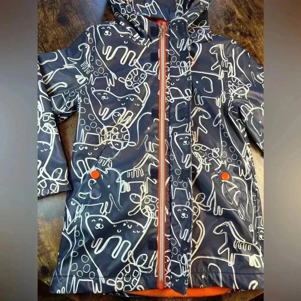 WIPPETTE kids | unisex child’s raincoat. Size: 4